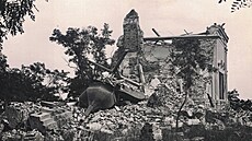 Skutenou pohromou se pro kapli stal konec druhé svtové války, kdy ji 18....