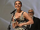 Alicia Vikanderová na slavnostním zahájení 57. roníku Mezinárodního filmového...