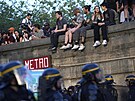 Protesty ve trasburku na východ Francie (30. ervna 2023)
