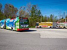 Trolejbusy Teplrny a Dubin potok v Budjovicch