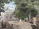 Architekti navrhuj� doplnit lokalitu je�t� o horn� terasu s vyhl�dkou na...
