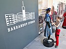 Instalace v�stavy Barrandov Studio � 90 let od prvn� klapky v Galerii um�n�...