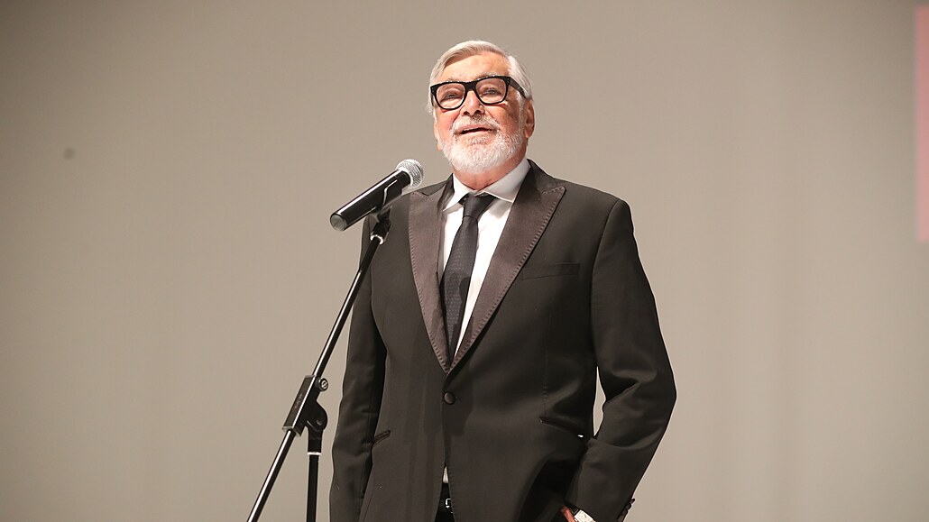 Prezident karlovarského filmového festivalu Jií Bartoka (30. ervna 2023)