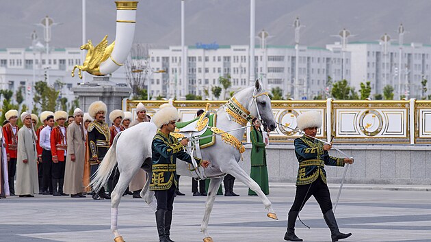 V Turkmenist�nu otev�eli nov� �chytr� m�sto Arkadag. (29. �ervna 2023)