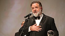 Russell Crowe na slavnostním zahájení 57. roníku Mezinárodního filmového...