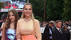 Dara Rolins a její dcera Laura na MFF KV (30. ervna 2023)