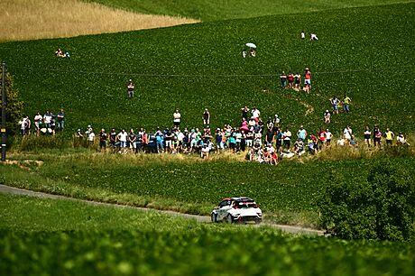 Diváci sledují dní na Rallye Bohemia
