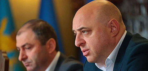 Gruzínský velvyslanec na Ukrajin Georgy Zakarashvili (6. ervence 2023)
