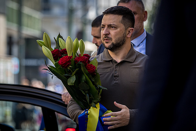 Zelenskyj promluví ke špičkám 41 zemí, které v Praze odsoudí ruskou agresi