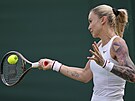 Tereza Martincová na Wimbledonu 2023.