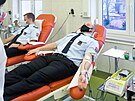 Krev chod� v Liberci darovat i v�ze�sk� slu�ba.