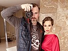 Tino Kratochvil s here�kou Pavlou Vit�zkovou, kterou fotografoval v brn�nsk�...