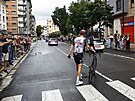 Matteo Trentin z UAE po pádu na druhé etap Tour de France