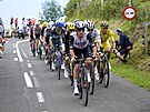 Rafal Majka z UAE bhem druhé etapy Tour de France