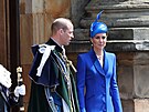 Princ William a princezna Kate pi odchodu z paláce Holyroodhouse (Edinburgh,...