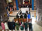 Skotská korunovace krále Karla III. v katedrále svatého Jiljí (Edinburgh, 5....