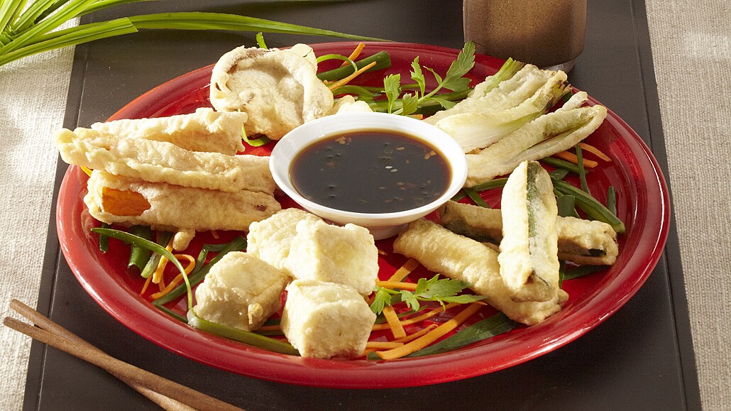 Tempura ze zeleniny a tofu Recepty iDNES.cz