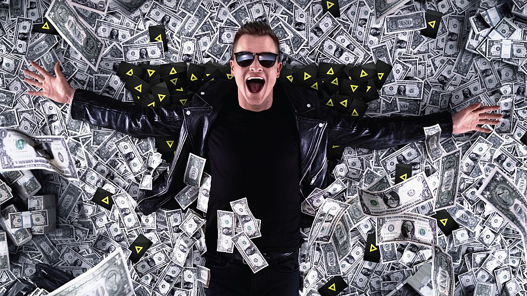Kamil Barto�ek alias Kazma na plakátu k filmu Onemanshow: The Movie (2023)