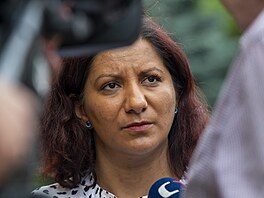 Vládní zmocn�nkyn� pro zále�itosti romské men�iny Lucie Fuková (3. �ervence...
