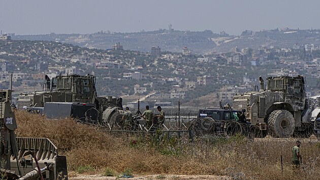 Izrael pokrauje v rozshl operaci v Dannu na severu okupovanho Zpadnho behu Jordnu. (4. ervence 2023)