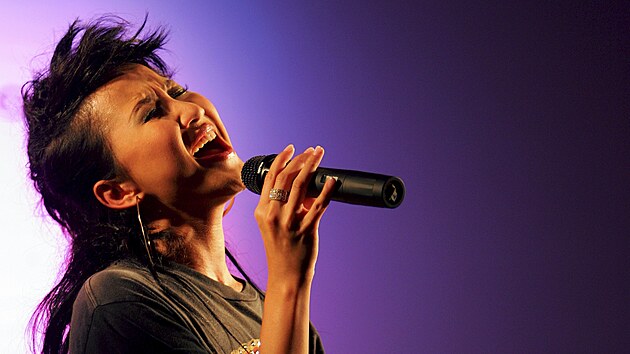 Zp�va�ka Coco Lee v roce 2005. 