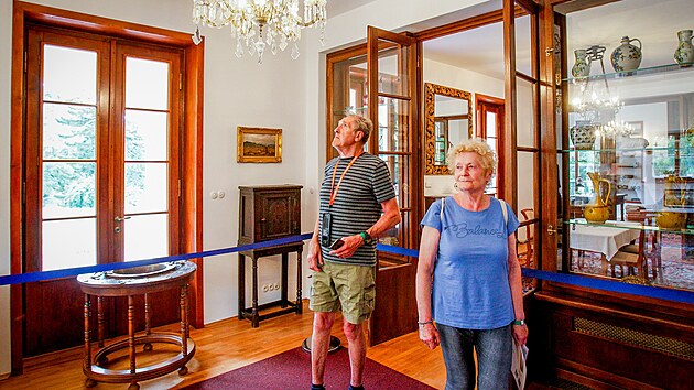 Bene�ova vila je nov� otev�ena pro n�v�t�vn�ky v�razn� �ast�ji.