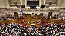 ecká vláda získala dvru v parlamentu. (8. ervence 2023)