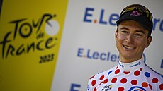 Neilson Powless je po tech djstvích nejlepím vrchaem Tour de France