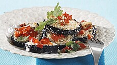 Gratinovan lilky s paprikami