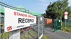 Stanové m�ste�ko Rolava na filmovém festivalu v Karlových Varech.