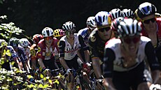 Momentka z 1. etapy Tour de France.
