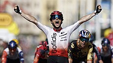 Druhou etapu Tour de France vyhrál Victor Lafay z Cofidisu