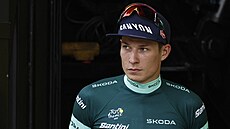 Jasper Philipsen v zeleném dresu po osmé etap Tour de France