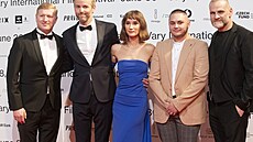 Herecké tvá�e filmu Úsvit, tedy Ladislav Hampl, Miloslav König, Eli�ka K�enková...