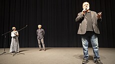 Russell Crowe ve Velkém sále Thermalu osobn uvedl snímek Master & Commander:...