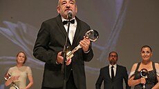 Režisér Stephan Komandarev s cenou pro nejlepší film, kterým se stal snímek...