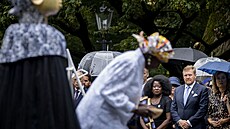 Nizozemský král Willem-Alexander se bhem projevu na 160. výroí od zruení...