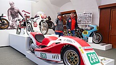 Muzeum Czech Road Racing v Hoicích mapuje historii motocyklových závod.