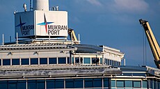 Pístav Mukran. Nmecký parlament otevel cestu pro vybudování terminálu na...