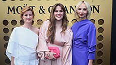 Jitka Schneiderová, Petra Nesvailová a Jana Plodková na party na filmovém...