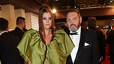 Ornella Koktová a Josef Kokta na MFF KV (Karlovy Vary, 30. �ervna 2023)