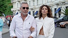 Josef Smolík a Daniela Záleáková na Forbes party (Karlovy Vary, 6. ervence...