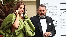 Manželé Ornella Koktová a Josef Kokta (Karlovy Vary, 30. června 2023)