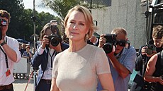 Robin Wrightová na zakon�ení MFF KV (Karlovy Vary, 8. �ervence 2023)