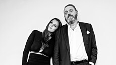 Ornella Koktová a Josef Kokta (Karlovy Vary, 3. �ervence 2023)