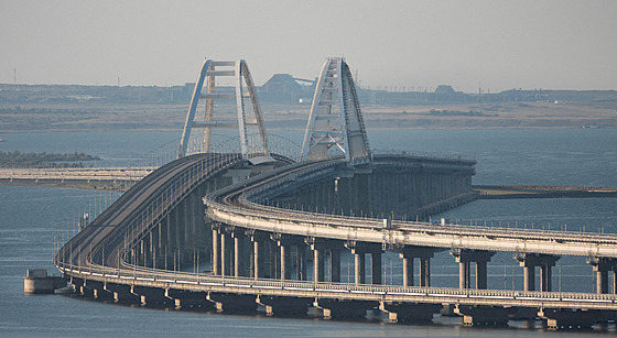 Kerský most mezi Ruskem a Krymem