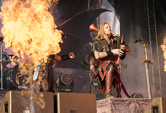 19. ro�ník metalového festivalu Masters Of Rock ve Vizovicích. Na snímku je...