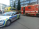 P�i po��ru v brn�nsk� ulici Rumi�t� se zranilo �est lid�, dva z nich pomohl...