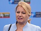 Slovenská prezidentka Zuzana aputová na summitu NATO ve Vilniusu (11. ervence...