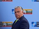 Maarský premiér Viktor Orbán na summitu NATO ve Vilniusu (11. ervence 2023)